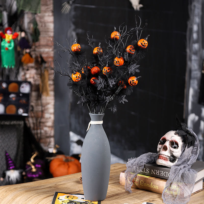Schwarzer Kürzweig | Decorazione di Halloween gruselige