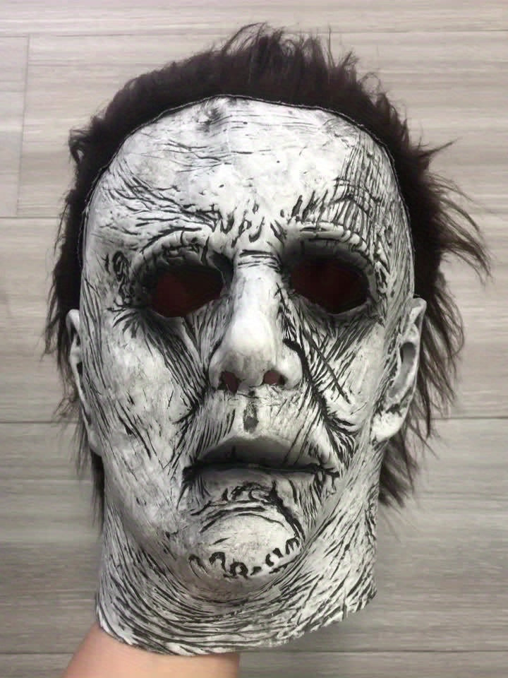 Maschera per costume di Halloween horror inglese da uomo | Testa completa realistica