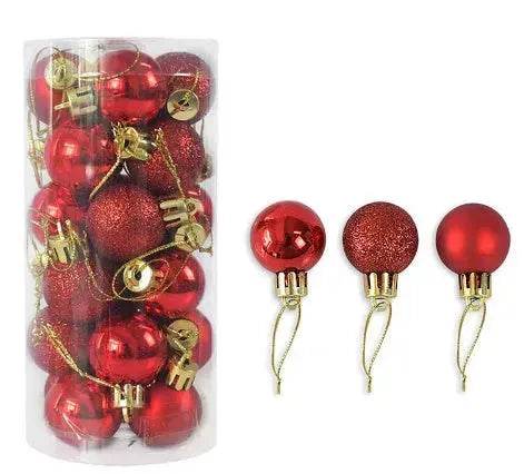 Palla di Natale opaca lucida della decorazione di Natale