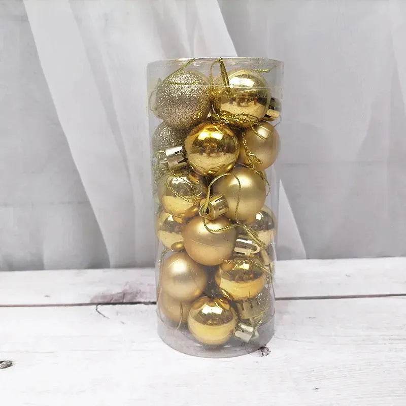 Palla di Natale opaca lucida della decorazione di Natale