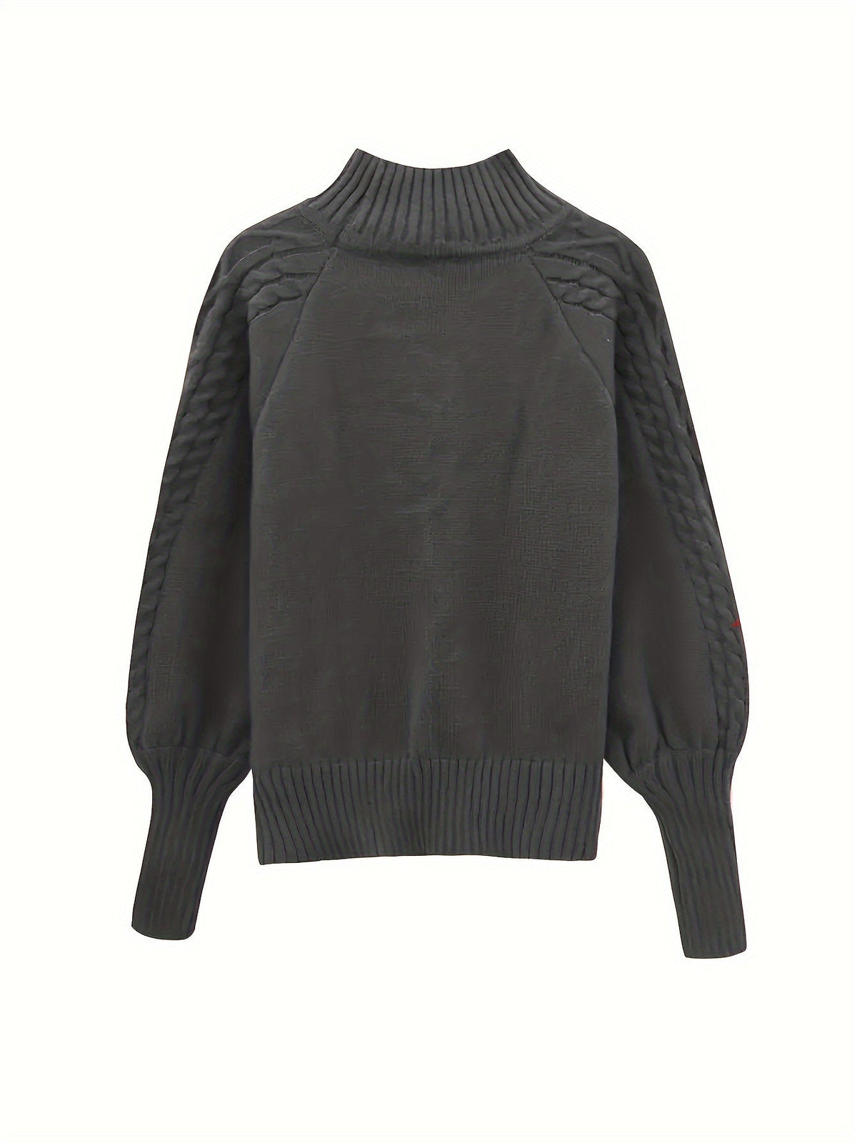 Dames Gebreide Pullover met Halfhoge Kraag | Elegante e confortevole