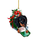 Decorazioni natalizie per cani con salsiccia