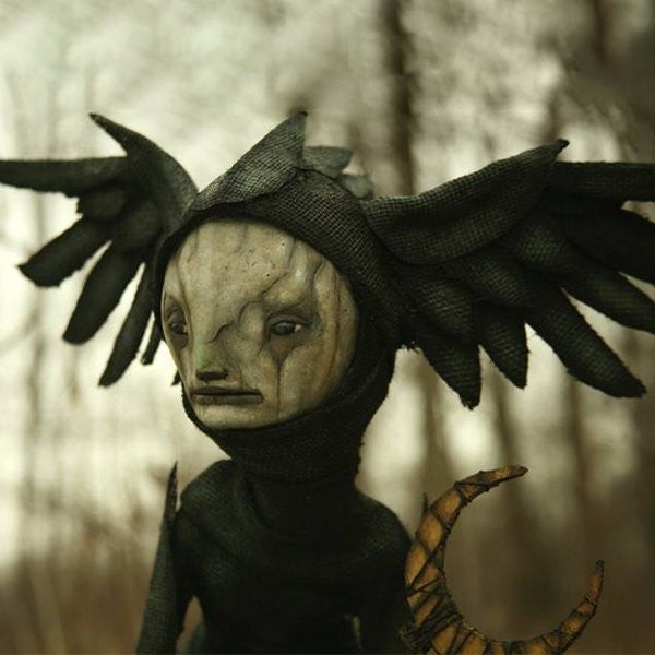 L'arte oscura e bizzarra | Sculture di streghe raccapriccianti (decorazione di Halloween)