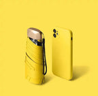 Mini ombrello compatto | Protezione portatile dalla pioggia e dal sole quando sei in movimento