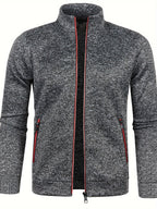 Heren Cardigan ha incontrato Volledige Rits | Casual e stijlvol per Koude Maanden