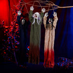 Gruselige Halloween-Deko | Schwebender Geist mit Blutflecken