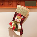 Decorazione natalizia regalo calza di Natale