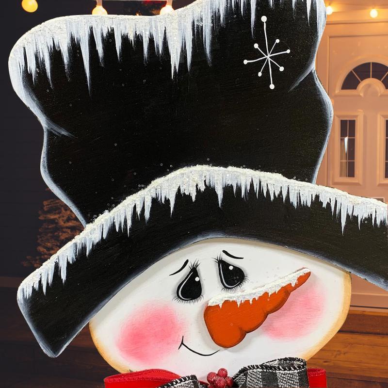 Decorazione del pupazzo di neve di Natale