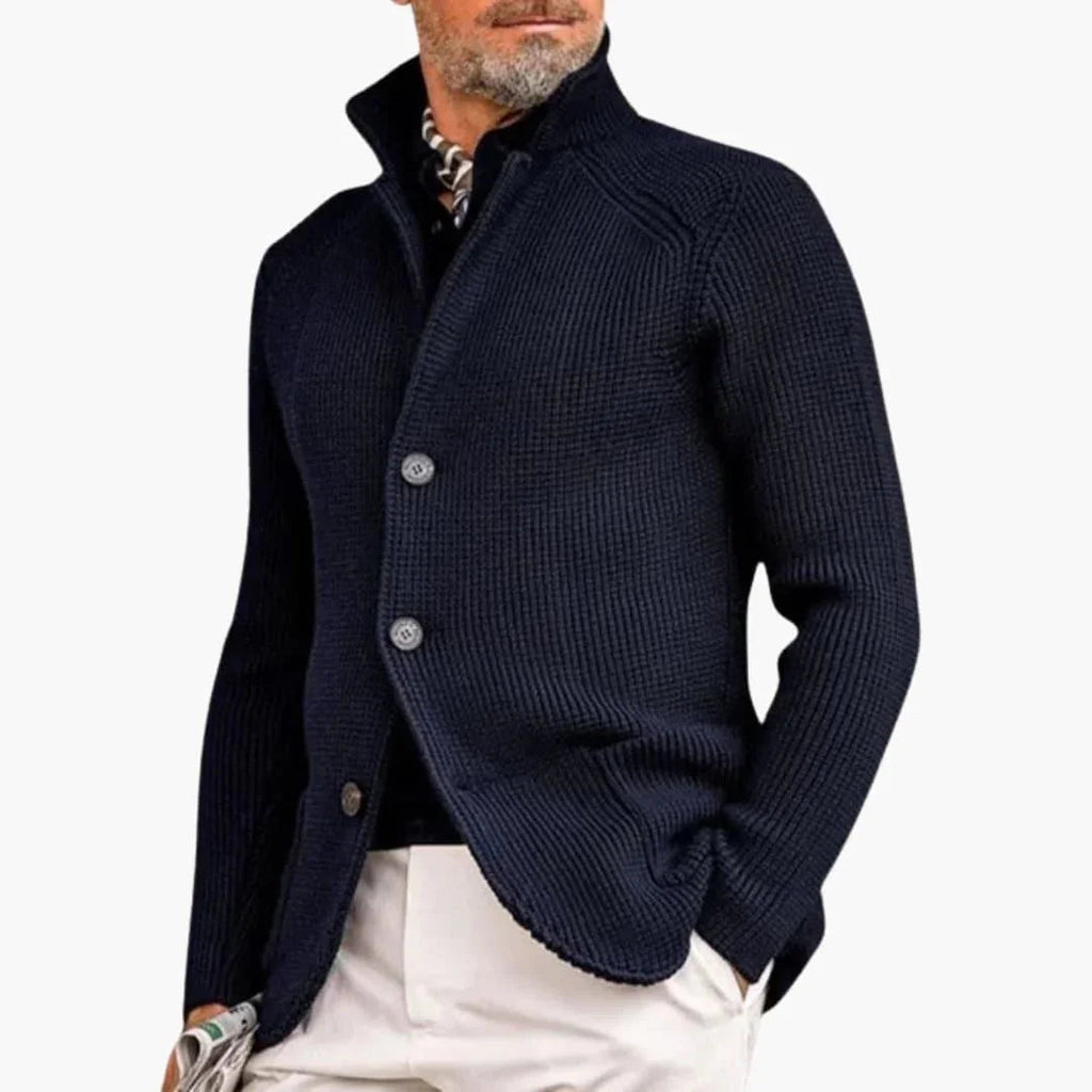 Cardigan personalizzato da uomo in stile elegante e confortevole