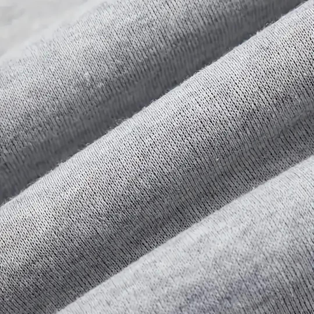 Pantaloni da jogging da uomo con polsini a coste e tasca posteriore