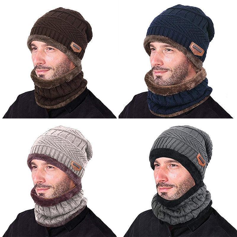 Set cappello invernale con sciarpa