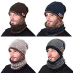 Set cappello invernale con sciarpa