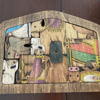 Set puzzle in legno di JéSus