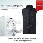Gilet riscaldato a calore istantaneo