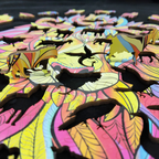 Puzzle con leone in legno