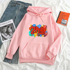 Calda felpa con cappuccio unisex: oversize, pile di poliestere, casual