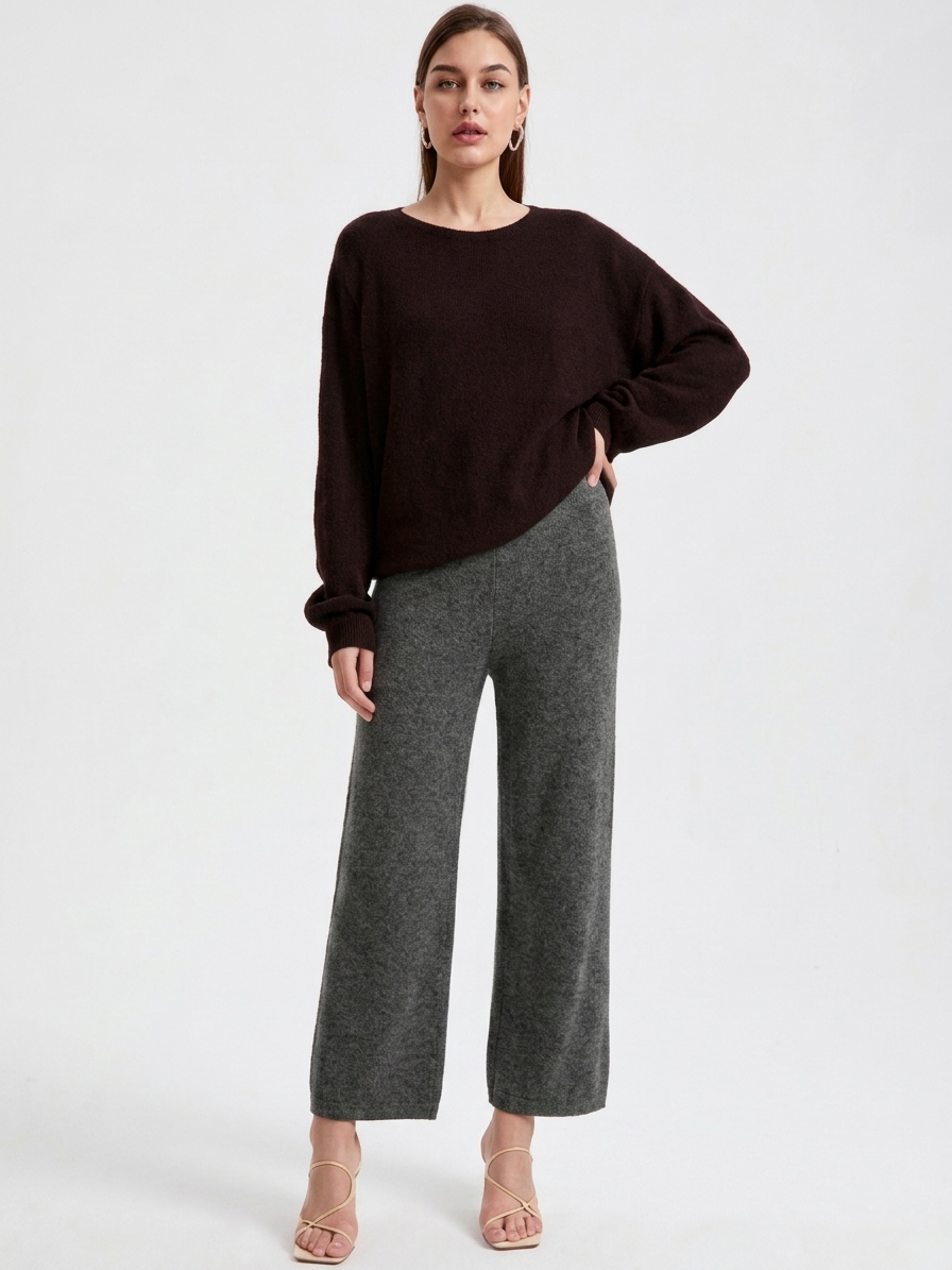 Pantaloni in maglia Maelis