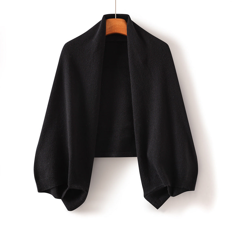 Cosy Wool Wrap - Gilet da donna