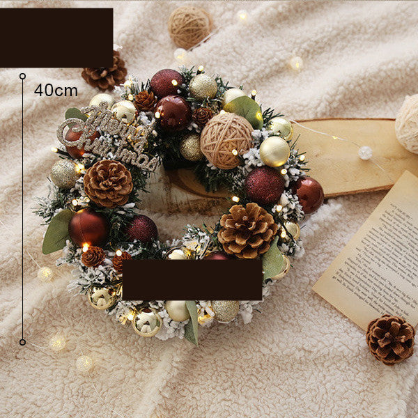Decorazione ghirlanda natalizia 40-50 cm