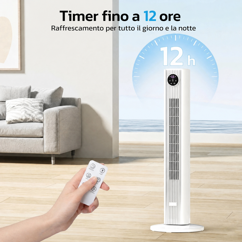Condizionatore portatile senza unità esterna per camera da letto e appartamento, raffrescatore d’aria per ambienti senza