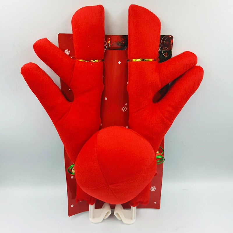Decorazione divertente di corna di auto di Natale