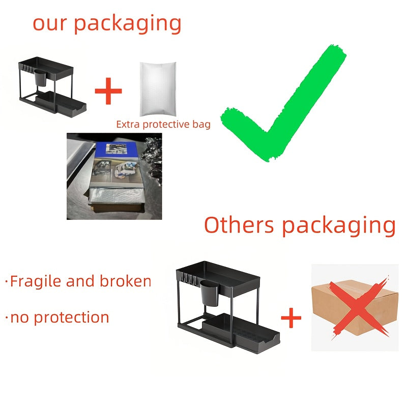 Organizer estensibile per mobiletto lavello