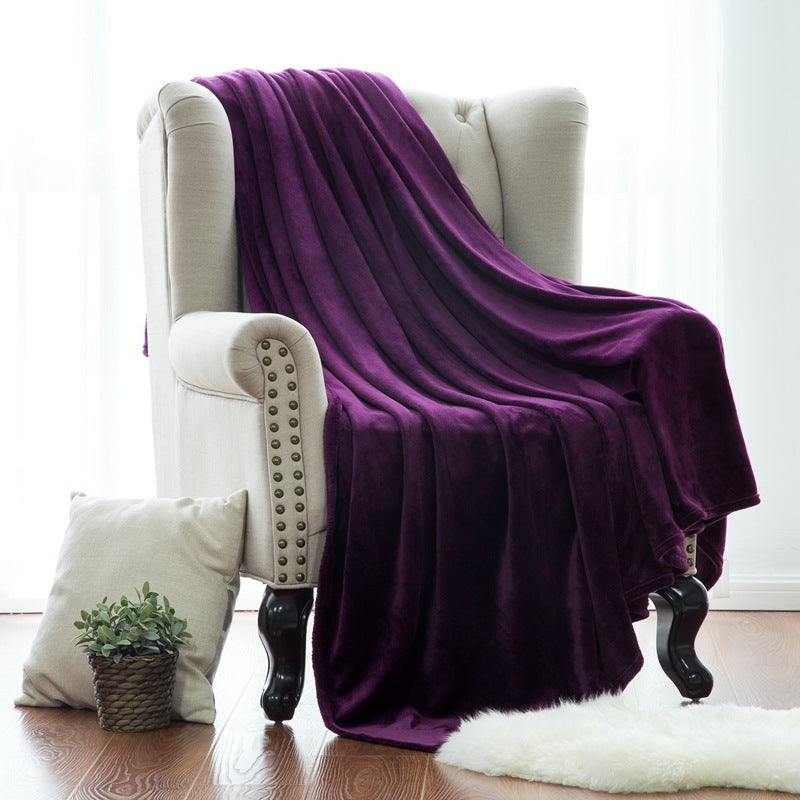 Donna Lussuosa ed estremamente morbida coperta in pile