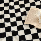 Coperta classica a quadri | Coperta morbida e calda per divano e camera da letto