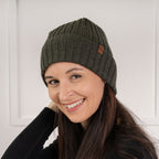 CozyMerino Beanie - Cappello di lusso in lana merino da donna