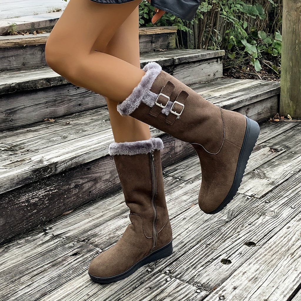 Stivali Fuzzy da donna: caldi ed eleganti per le giornate fredde