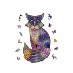 Puzzle 3D con animali in legno