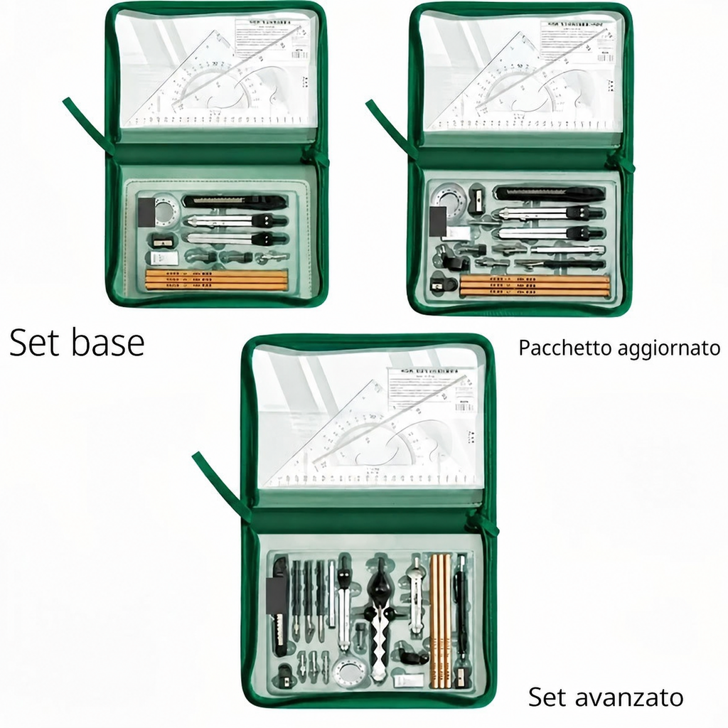 Set da disegno PrecisionDraft – Resistente e versatile