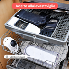 Set tritatutto manuale per alimenti e verdure
