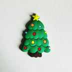 Ornamenti per la decorazione della torta di Natale in plastica morbida