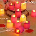 Candele LED lucide | Per un'atmosfera accogliente