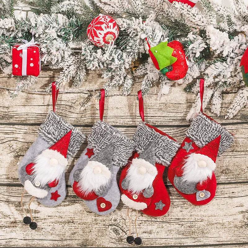 Home Decorazioni per calze di Natale Ciondolo