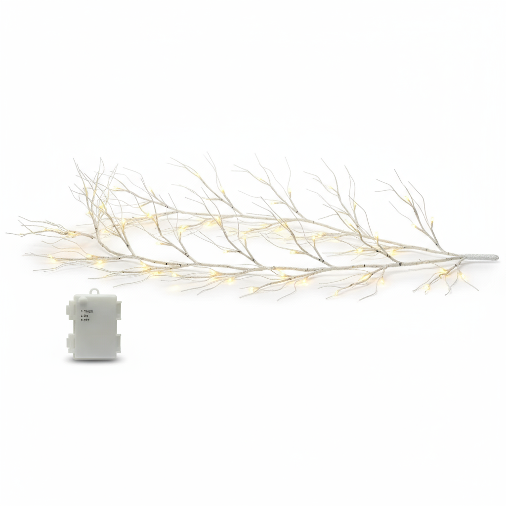 Ghirlanda di rami LED | Decorazione per Halloween e Natale