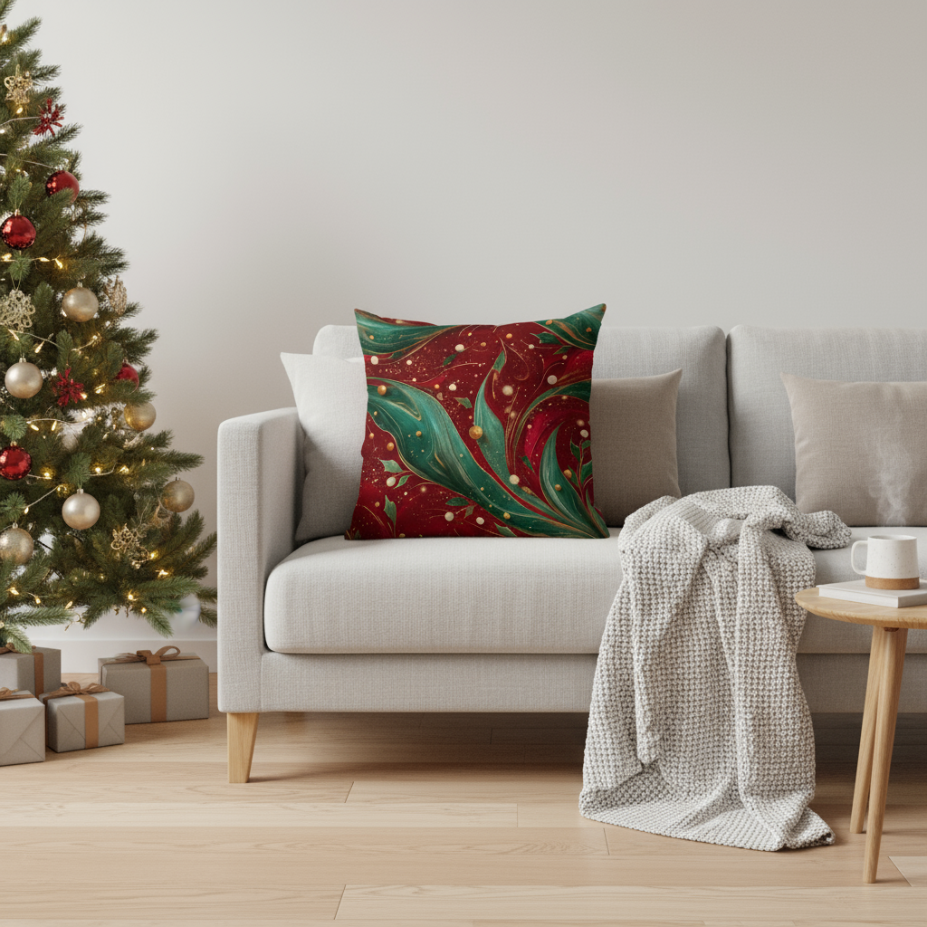 Fodere per cuscini festivi natalizi 40x40 | Fodere per cuscini decorativi