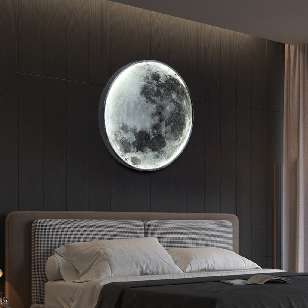Lampada da Parete LED di Design Luna e Terra
