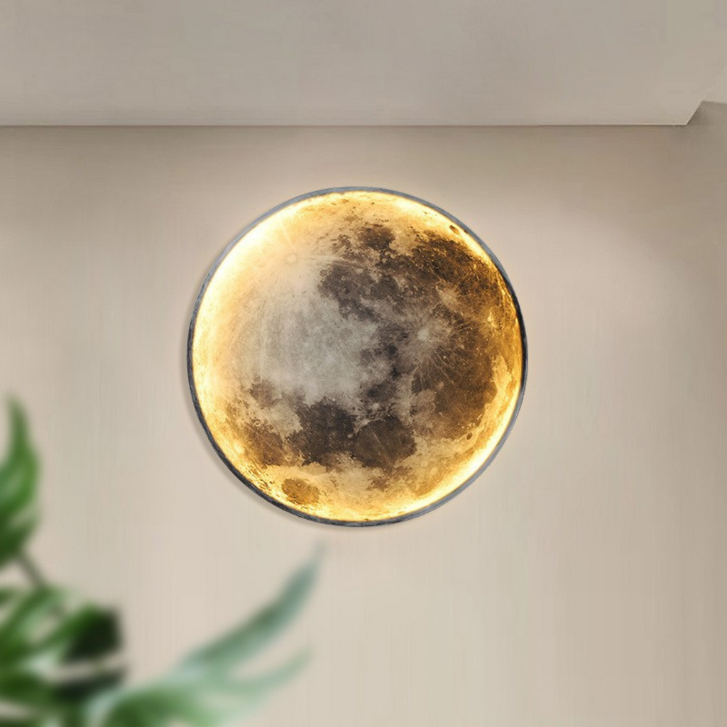 Lampada da Parete LED di Design Luna e Terra
