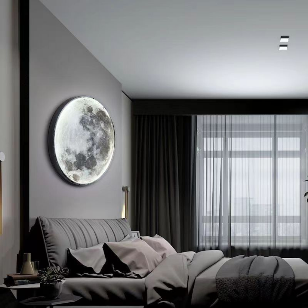 Lampada da Parete LED di Design Luna e Terra