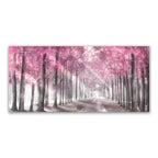 Autunno Sole Foresta Wall Art Fine Art Stampa su tela Immagine di paesaggio naturale per soggiorno Sala da pranzo Decorazione per la casa scandinava