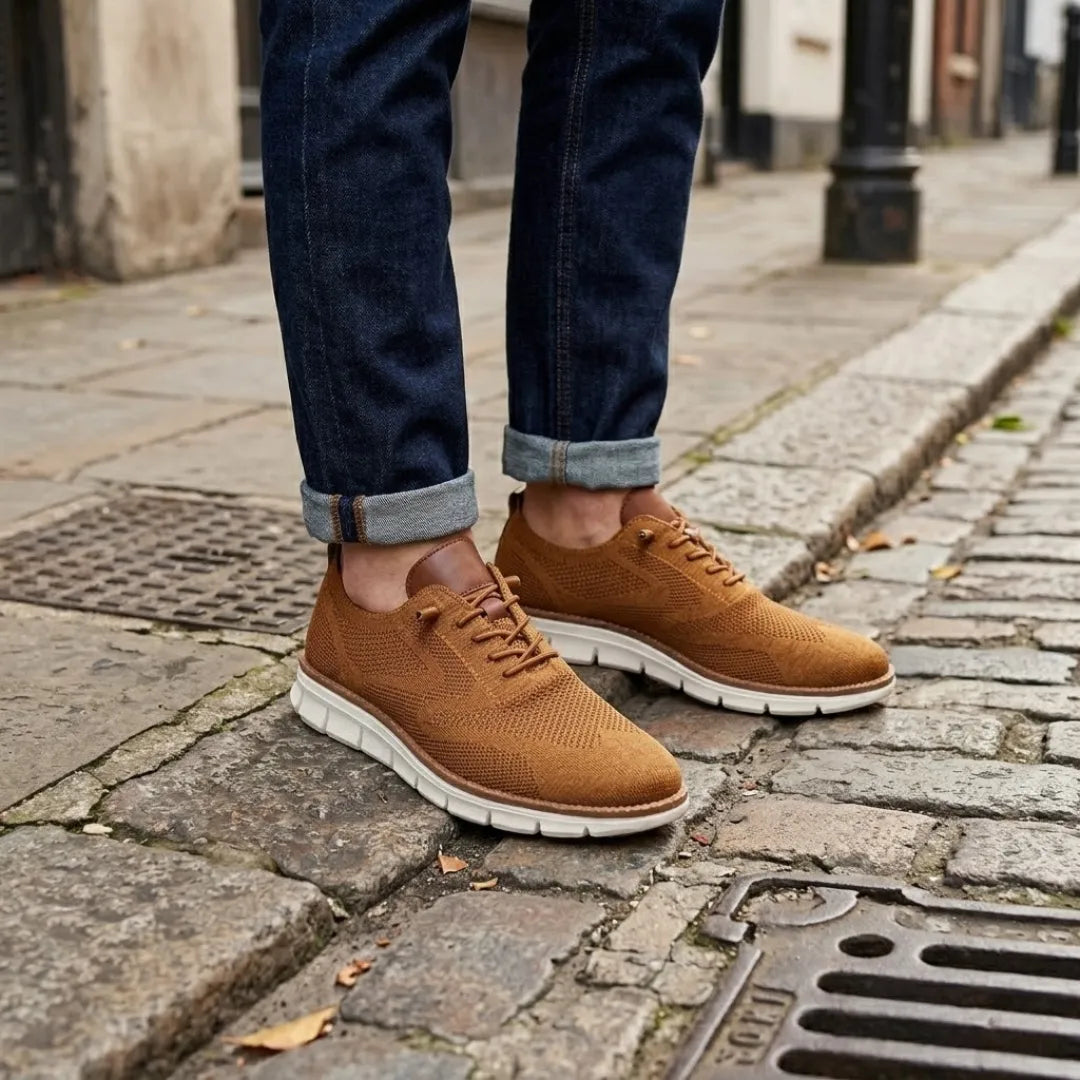 Sneakers casual da uomo leggere con rete traspirante Axel