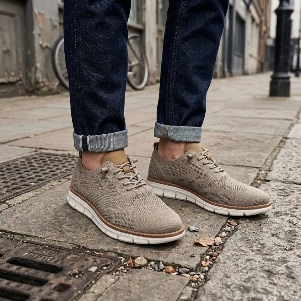 Sneakers casual da uomo leggere con rete traspirante Axel