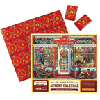 Calendario dell'Avvento con puzzle natalizi da 1000 pezzi - Regalo di Natale