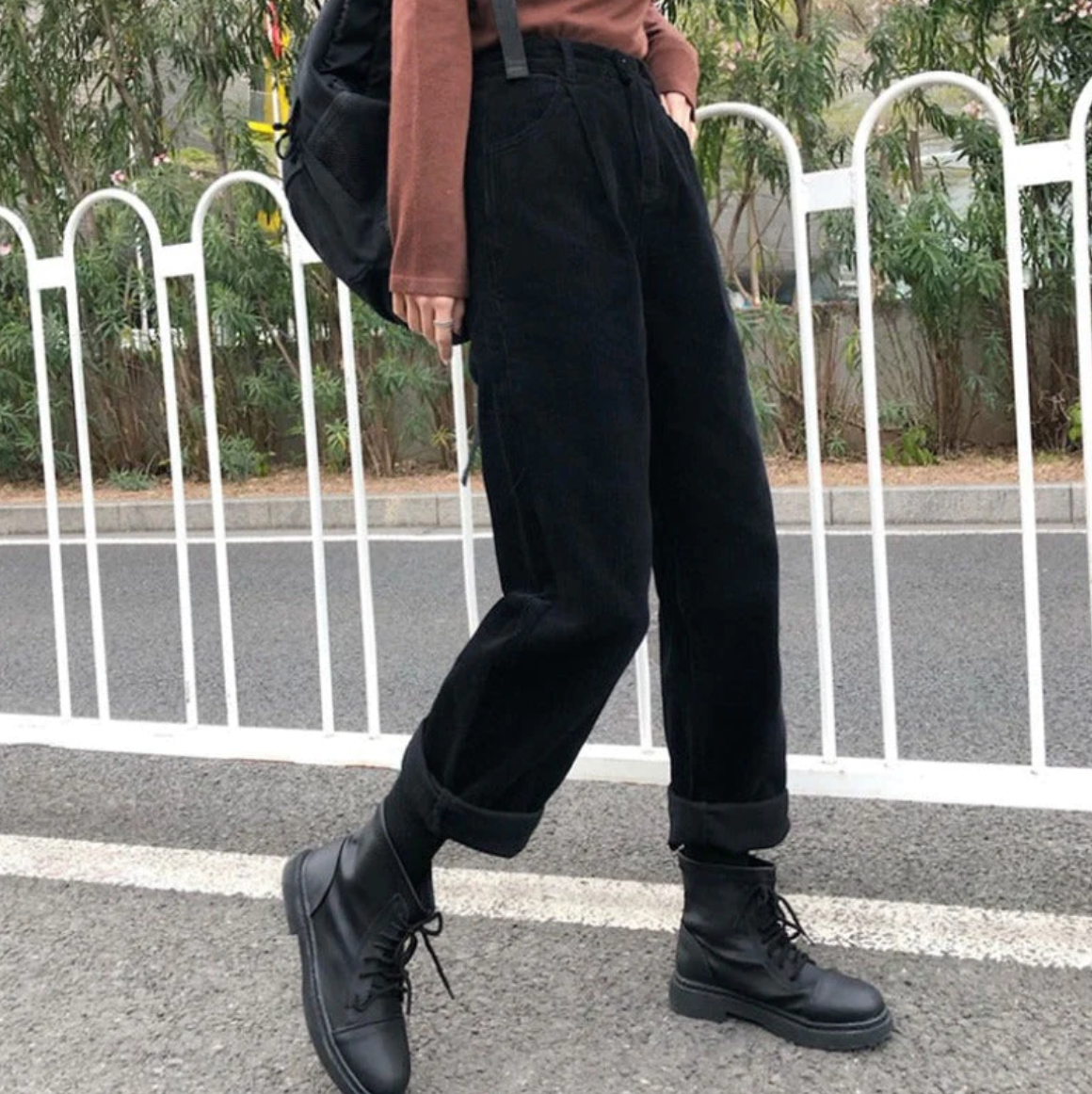 Pantaloni di velluto a coste da uomo traspiranti | vestibilità comoda, tessuto resistente, per abbigliamento casual
