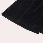 Miniabito in velluto senza spalline | Design strutturato a linea A