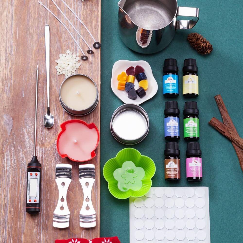Kit per realizzare candele | Forniture artigianali fai-da-te | Strumenti artigianali