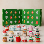 Calendario dell'avvento natalizio pieno di peluche Squishmallows SquishJoy