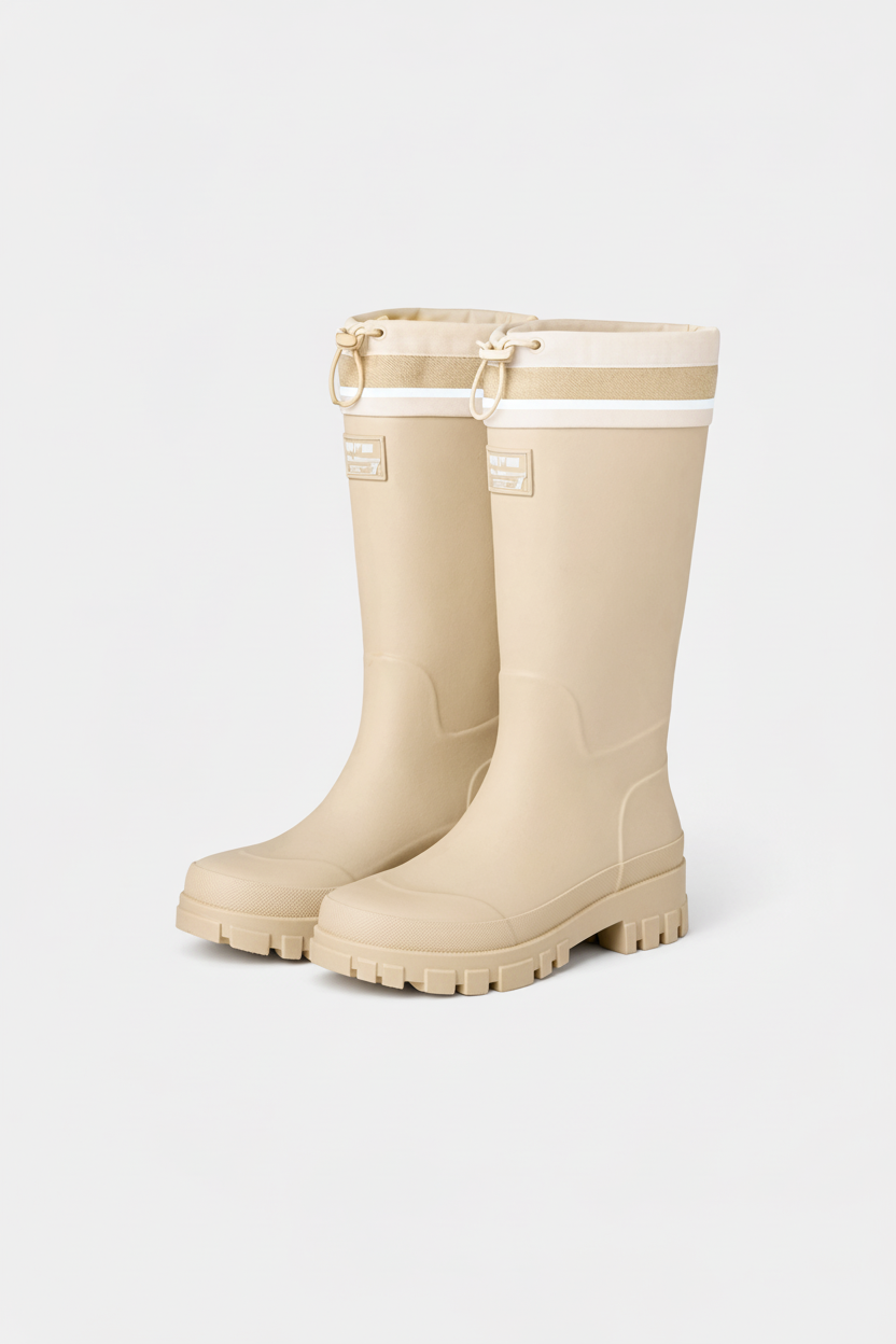 Stivali da pioggia impermeabili per avventure all'aria aperta | Stivali slip-on durevoli per tempo umido, giardinaggio e uso quotidiano